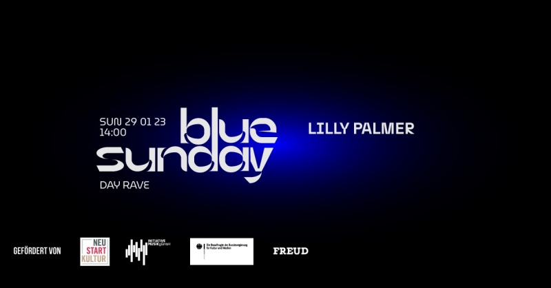 Lilly Palmer at BLUE SUNDAY (day rave)